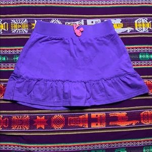 Purple skort for girls
